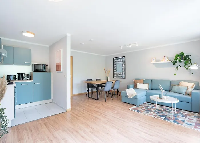 شقة Benville Bv09 - Terrasse & Tiefgarage Inklusive - Ruhige Lage - Altstadt 5 Autominuten *