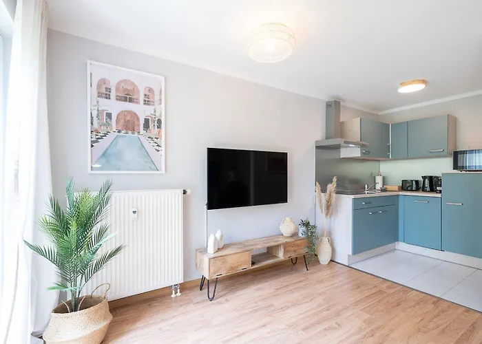 Benville Bv09 - Terrasse & Tiefgarage Inklusive - Ruhige Lage - Altstadt 5 Autominuten شقة بيرنا