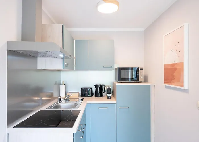 شقة Benville Bv09 - Terrasse & Tiefgarage Inklusive - Ruhige Lage - Altstadt 5 Autominuten