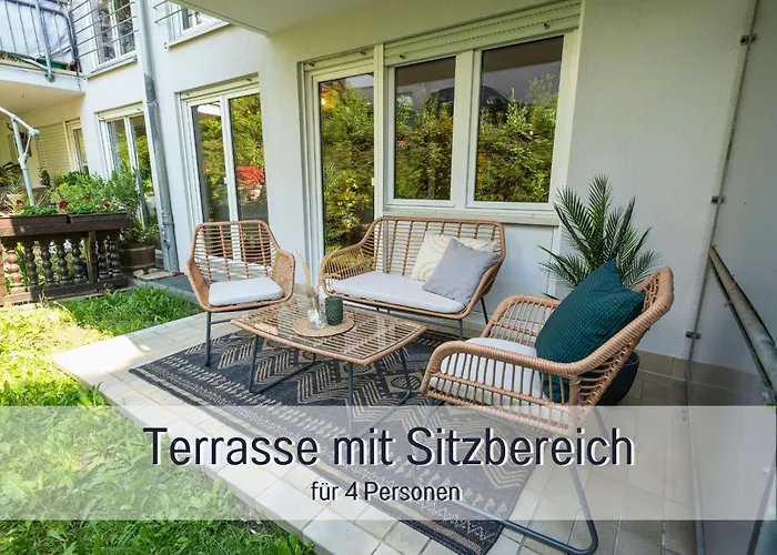 شقة Benville Bv09 - Terrasse & Tiefgarage Inklusive - Ruhige Lage - Altstadt 5 Autominuten *